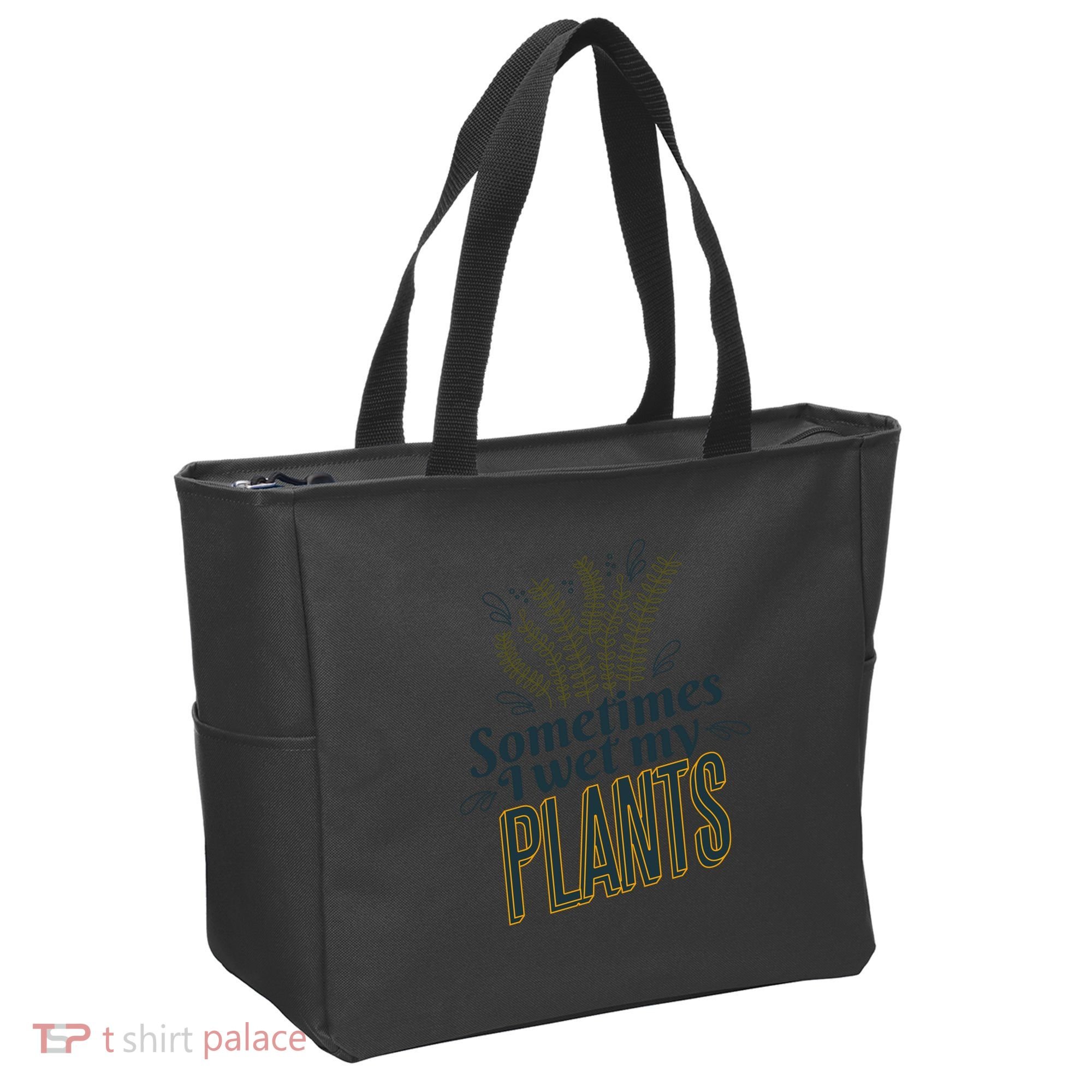 Sometimes I Wet My Plants Funny Tote Bag