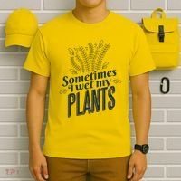 Sometimes I Wet My Plants Funny T-Shirt thumb 6