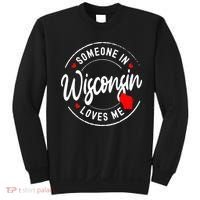 Someone in Wisconsin Loves Me Sweatshirt thumb 0