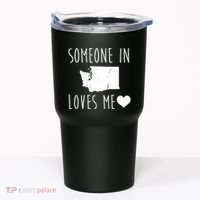 Someone In Washington Wa States Loves Me Heart Souvenir Tumbler thumb 0
