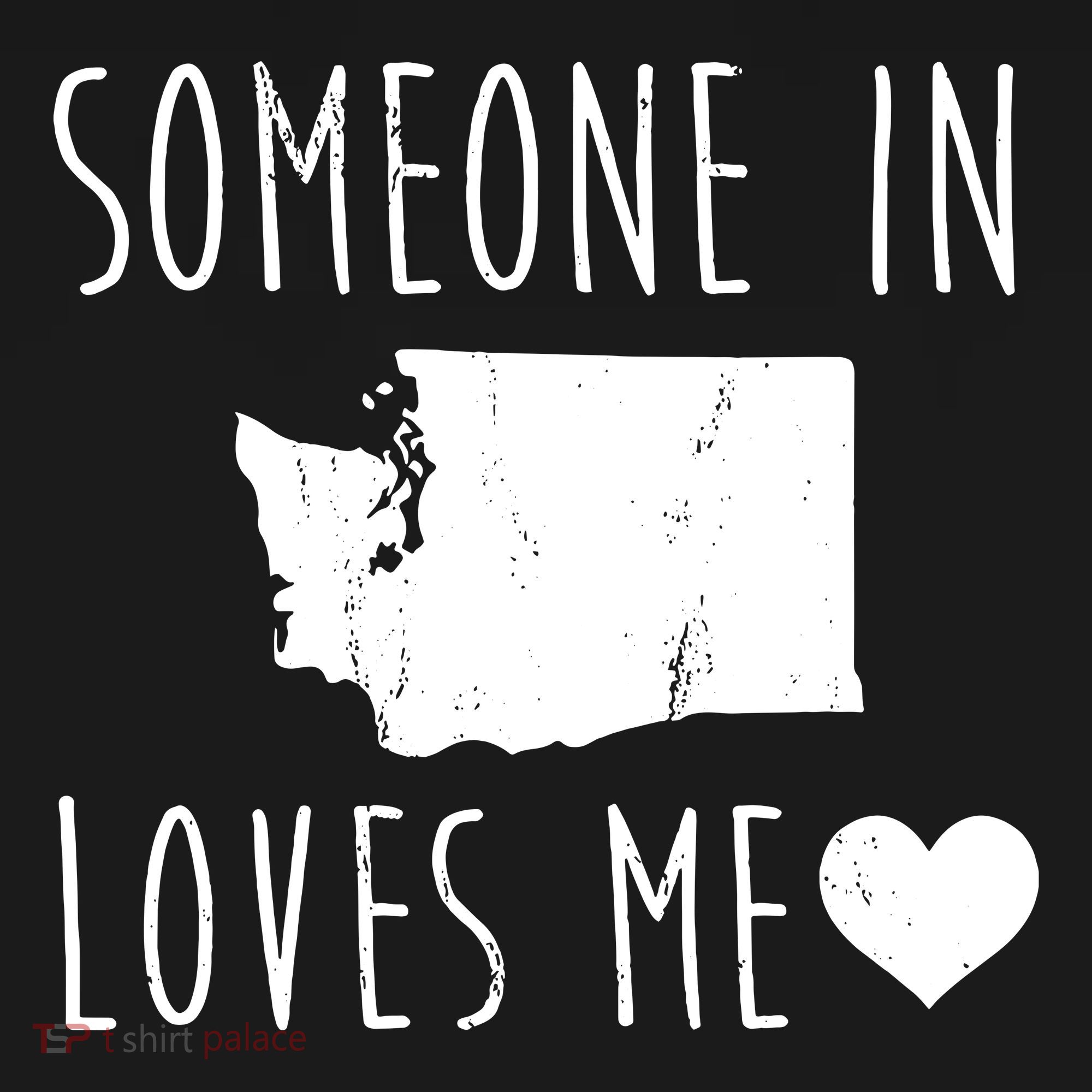 Someone In Washington Wa States Loves Me Heart Souvenir Women's Tank Top