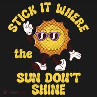 Stick It Where The Sun Dont Shine Ornament thumb 1