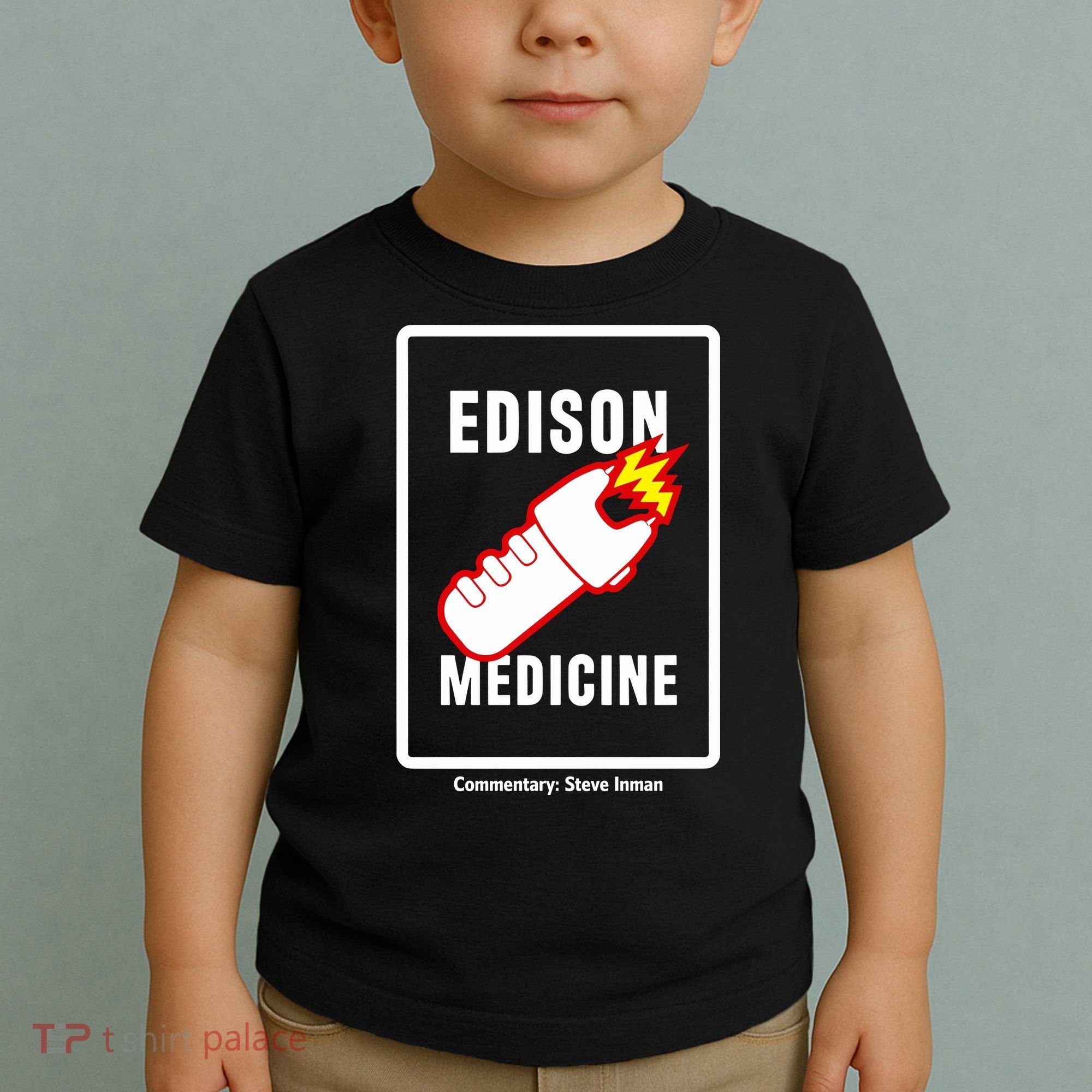 Steve Inman Wearing Edison Medicine Toddler T-Shirt
