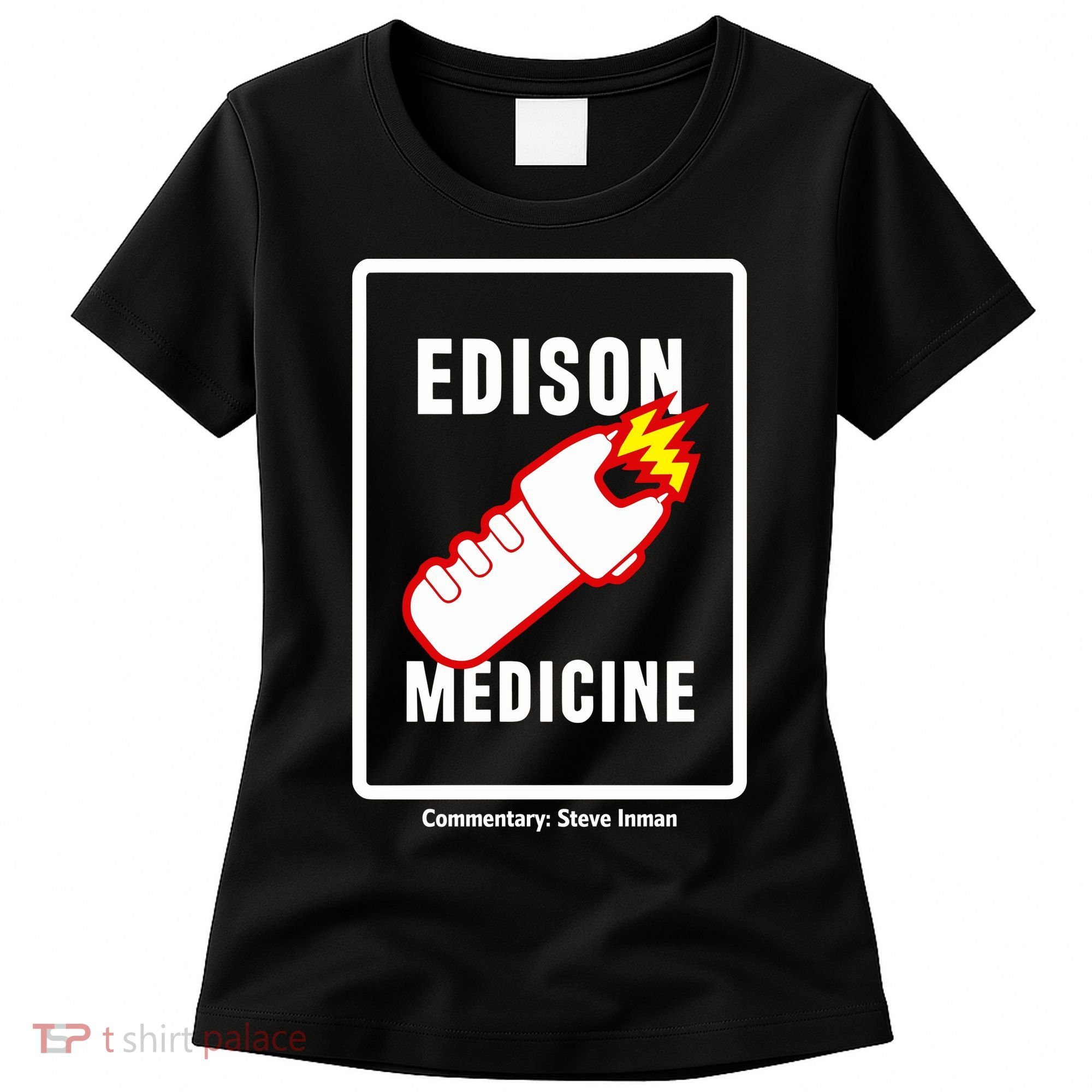 Steve Inman Wearing Edison Medicine Women's T-Shirt