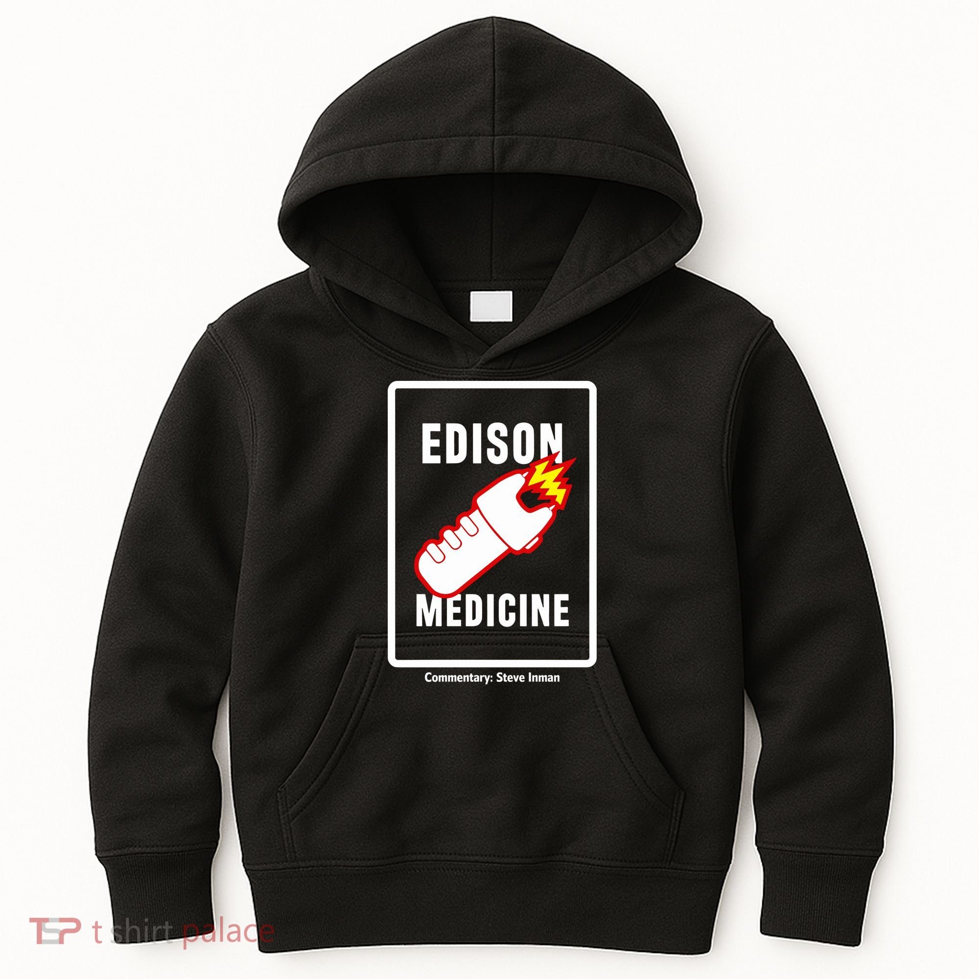 Steve Inman Wearing Edison Medicine Kids Hoodie
