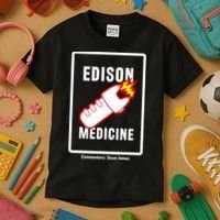 Steve Inman Wearing Edison Medicine Kids T-Shirt thumb 3