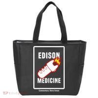 Steve Inman Wearing Edison Medicine Tote Bag thumb 0