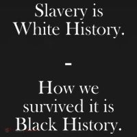 Slavery Is White History How We Survived It Is Black History Kids Sweatshirt thumb 2