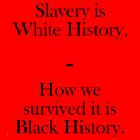 Slavery Is White History How We Survived It Is Black History Santa Hat thumb 1