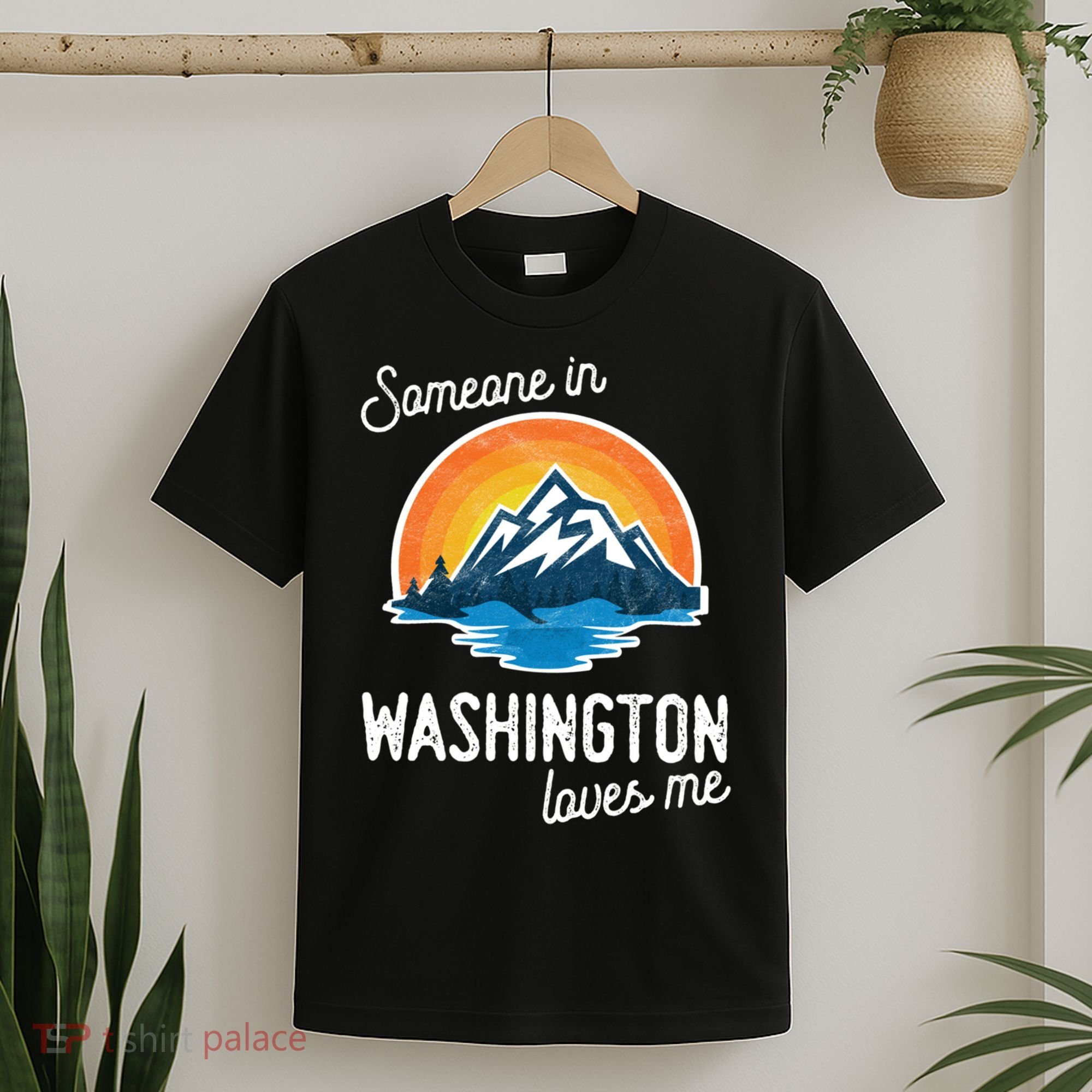 Someone In Washington Loves Me Gift T-Shirt