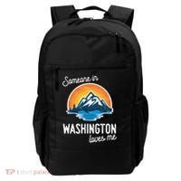 Someone In Washington Loves Me Gift Backpack thumb 0