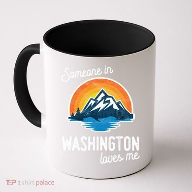 Someone In Washington Loves Me Gift Coffee Mug