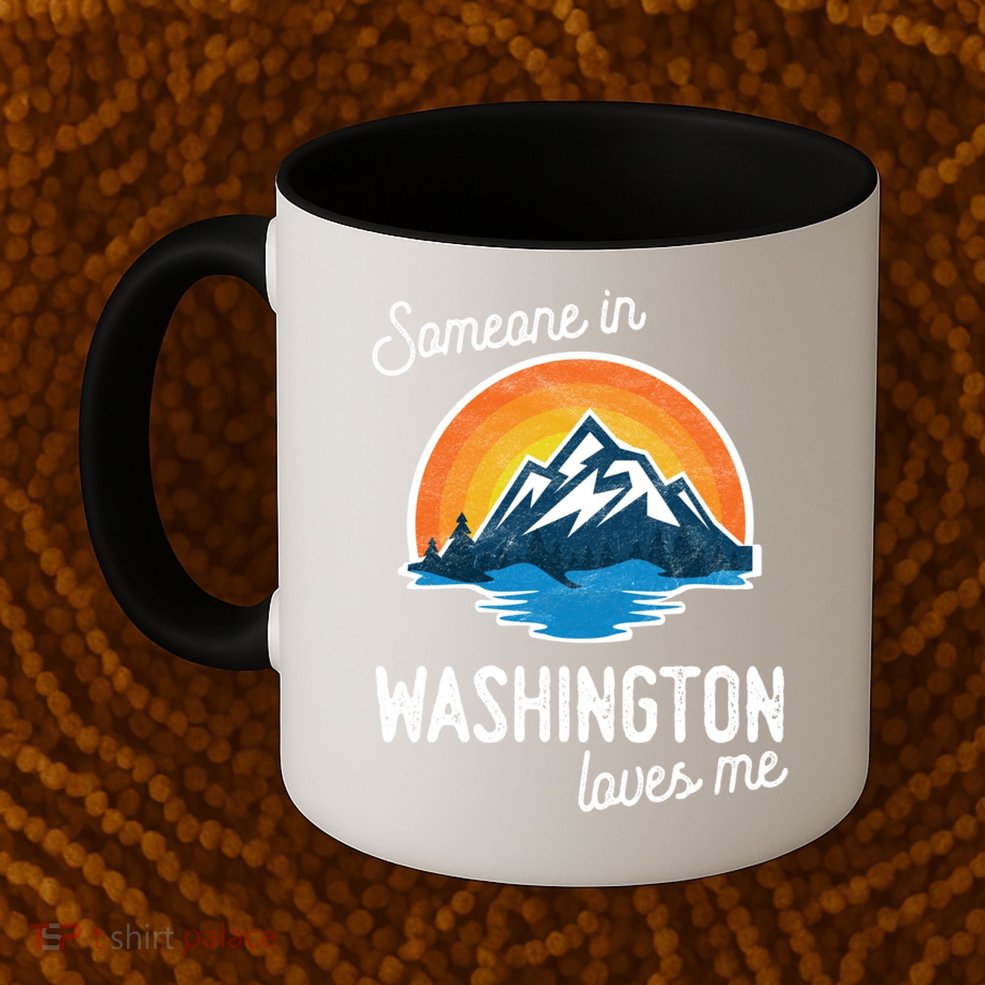 Someone In Washington Loves Me Gift Coffee Mug
