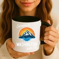Someone In Washington Loves Me Gift Coffee Mug thumb 3