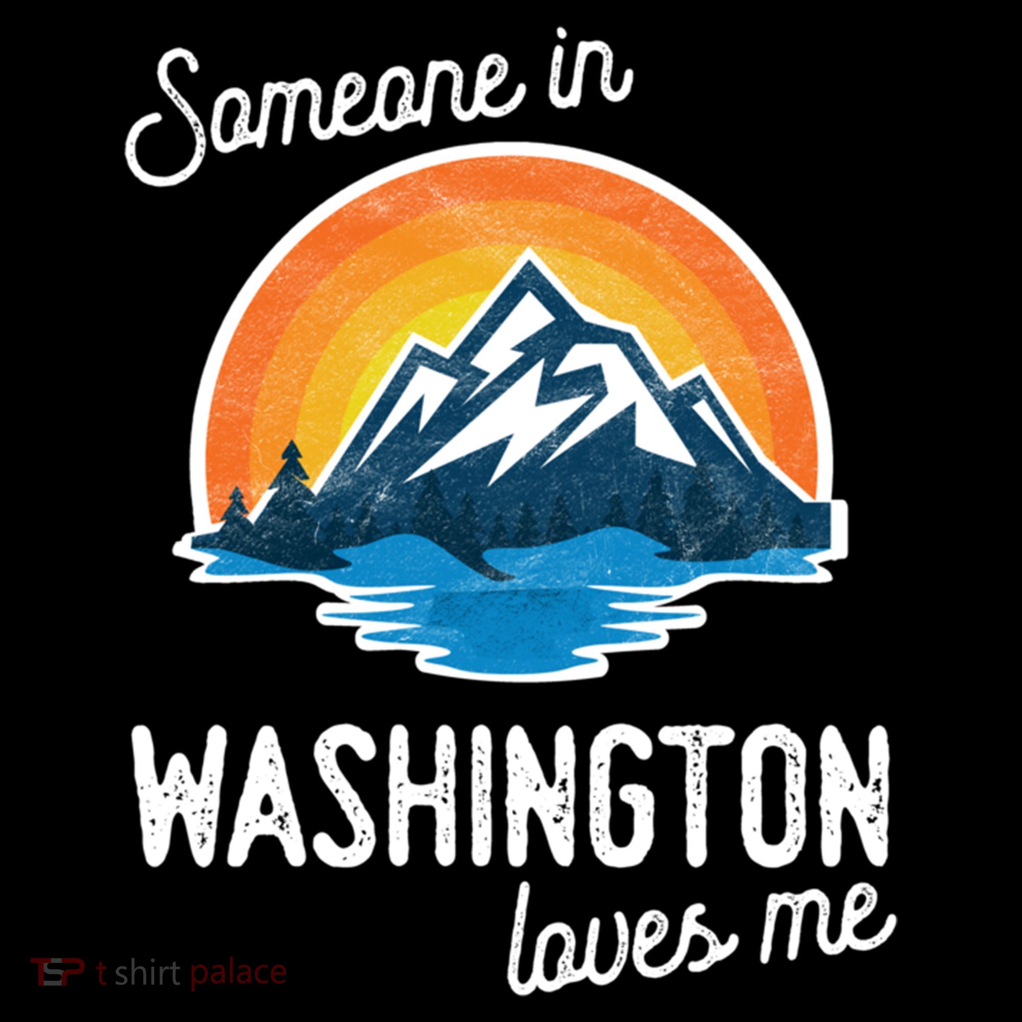Someone In Washington Loves Me Gift Coffee Mug