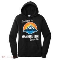 Someone In Washington Loves Me Gift Women's Hoodie thumb 0