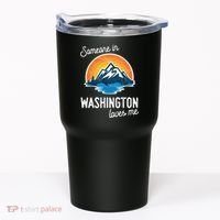 Someone In Washington Loves Me Gift Tumbler thumb 0