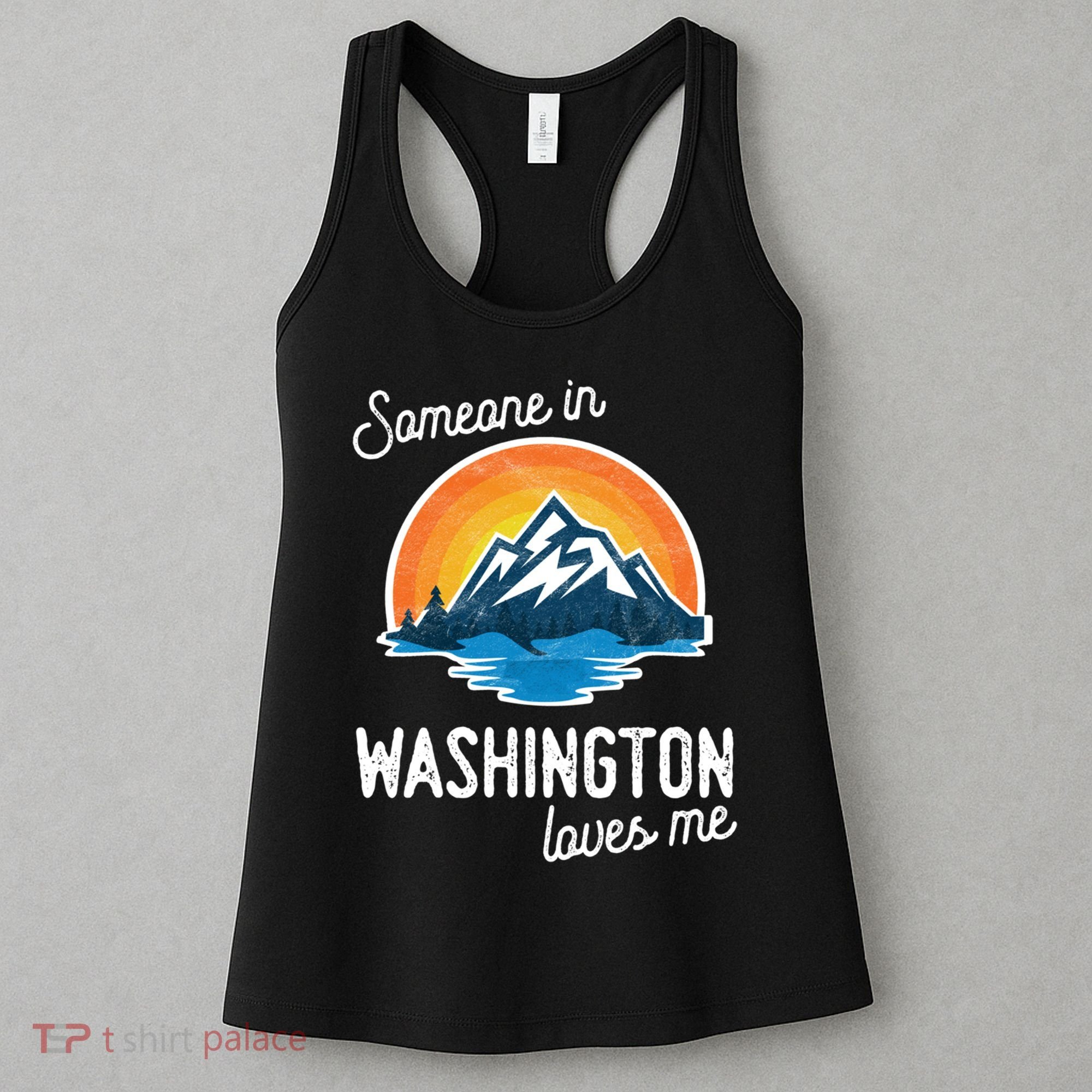 Someone In Washington Loves Me Gift Women's Tank Top