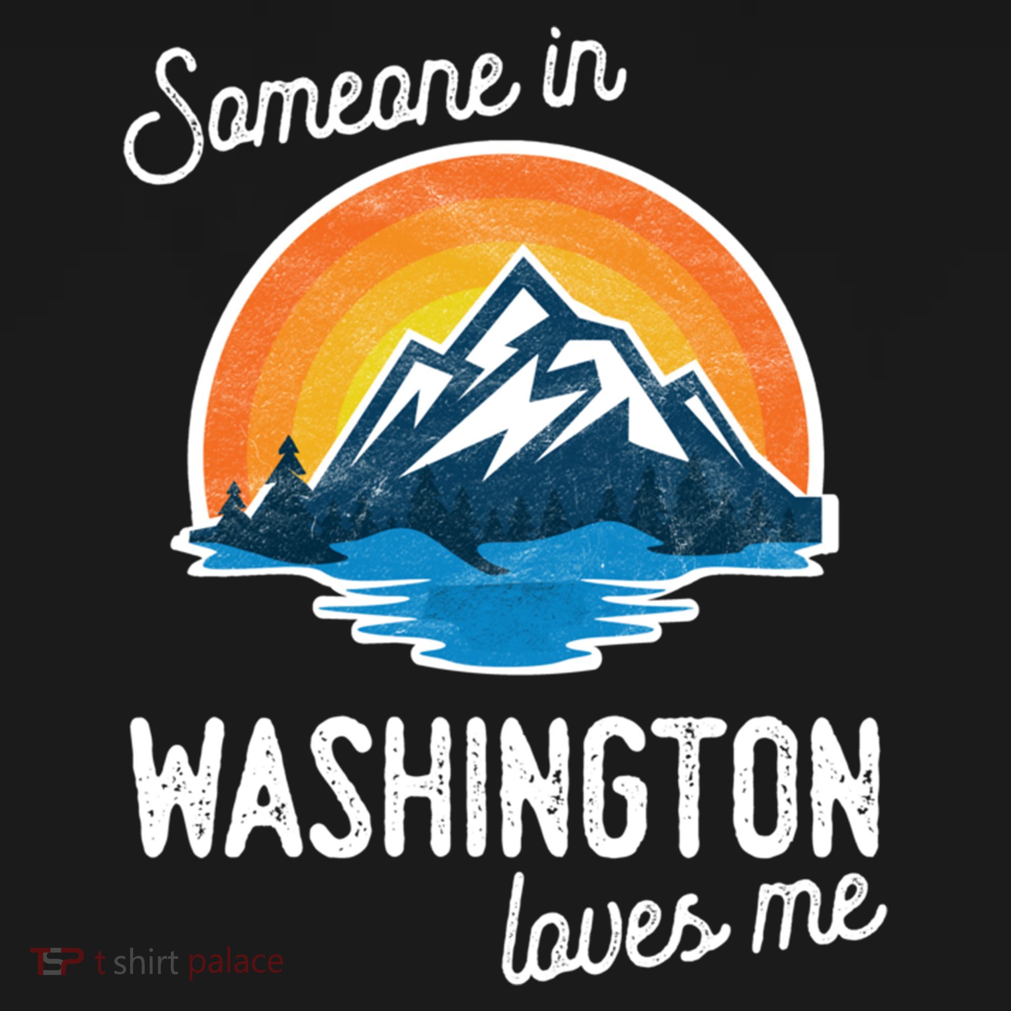Someone In Washington Loves Me Gift Women's Tank Top