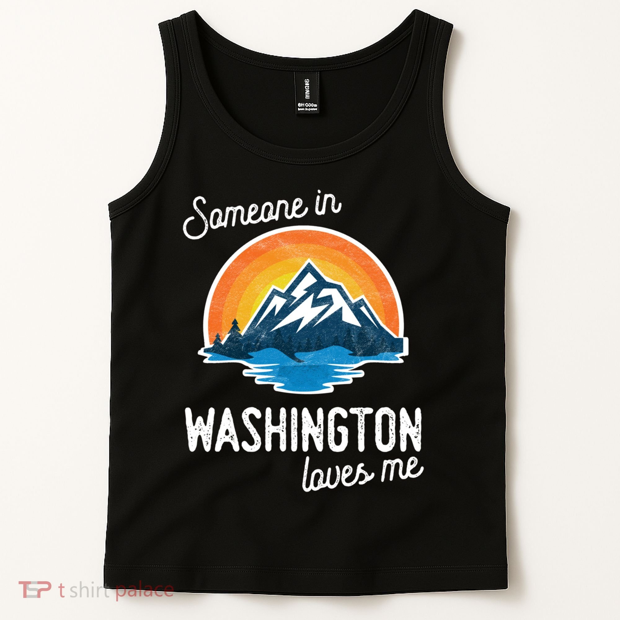 Someone In Washington Loves Me Gift Tank Top