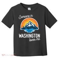 Someone In Washington Loves Me Gift Toddler T-Shirt thumb 0