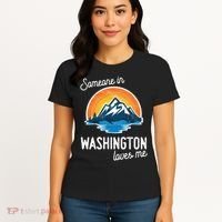 Someone In Washington Loves Me Gift Women's T-Shirt thumb 4