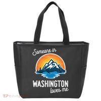 Someone In Washington Loves Me Gift Tote Bag thumb 0