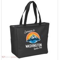 Someone In Washington Loves Me Gift Tote Bag thumb 2