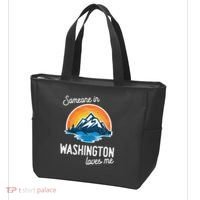 Someone In Washington Loves Me Gift Tote Bag thumb 3