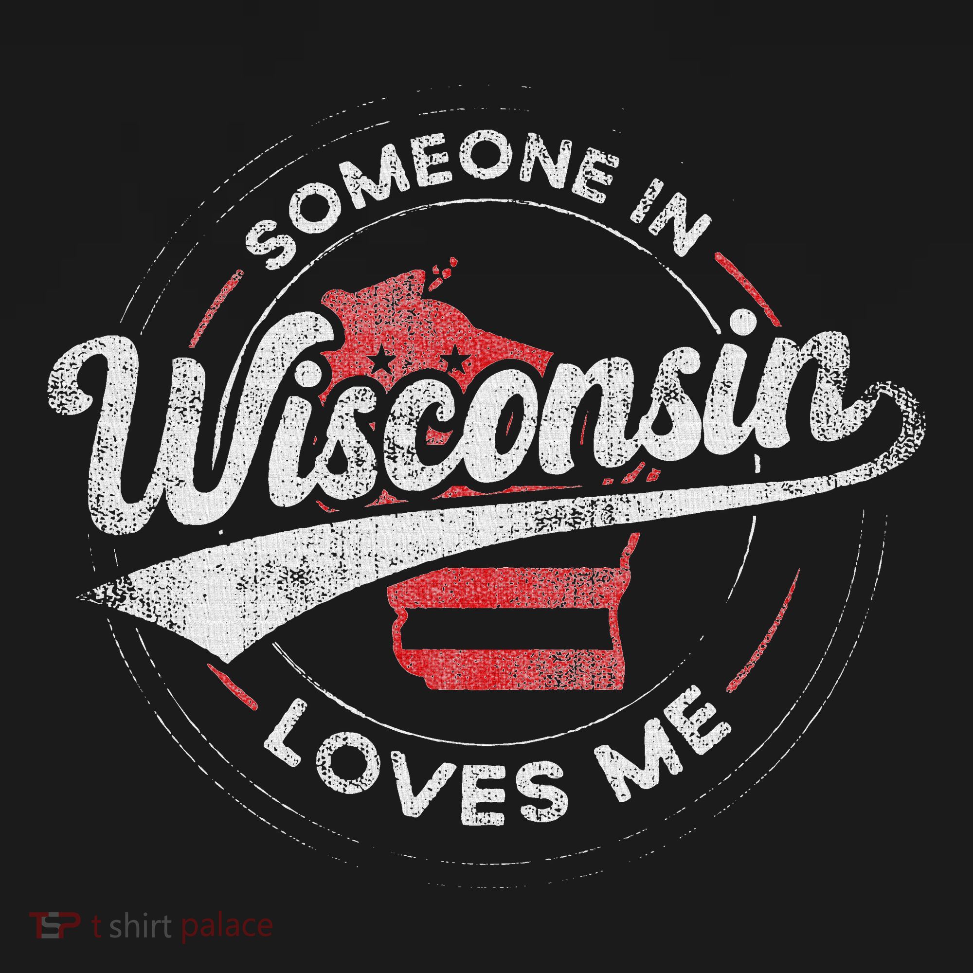 Someone In Wisconsin Loves Me Wisconsin Women's Tank Top
