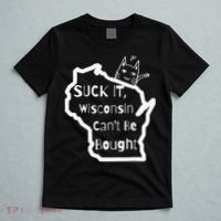 Suck It Wisconsin Can't Be Bought Funny Political 86 47 T-Shirt thumb 5