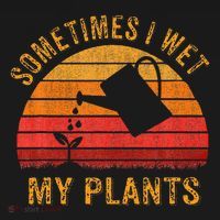 Sometimes I Wet My Plants Garden Lover Women's Hoodie thumb 2