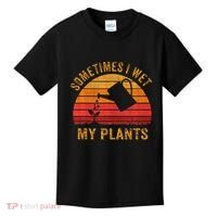 Sometimes I Wet My Plants Garden Lover Kids T-Shirt thumb 0