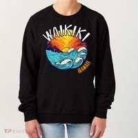 Summer In Waikiki Hawaii Women's Sweatshirt thumb 0