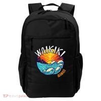 Summer In Waikiki Hawaii Backpack thumb 0