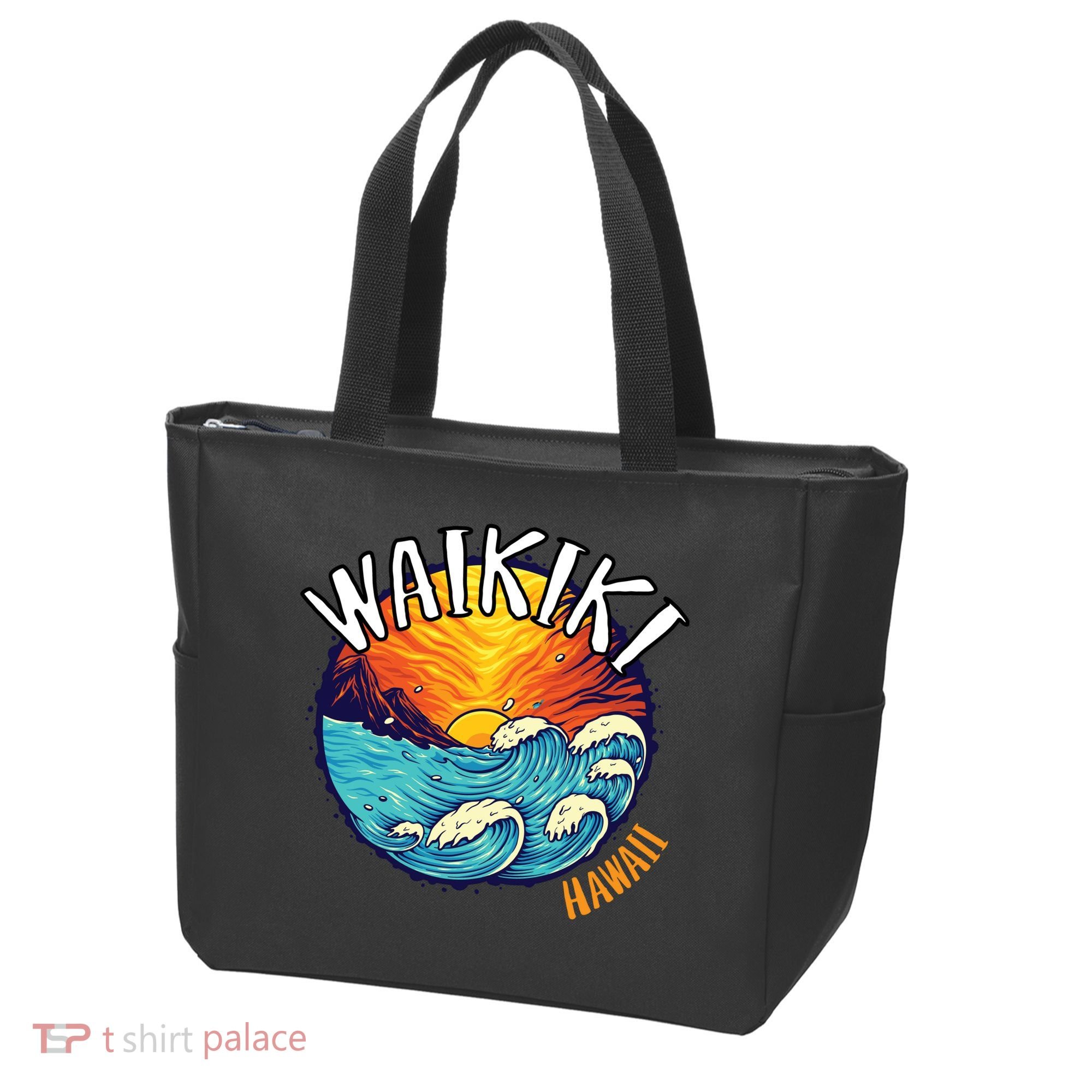 Summer In Waikiki Hawaii Tote Bag