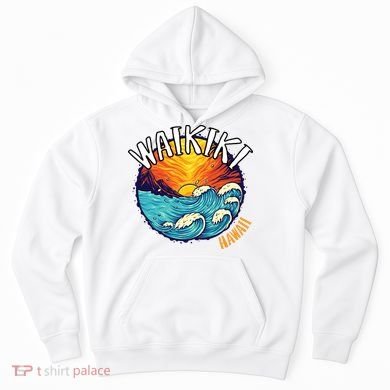 Summer In Waikiki Hawaii Hoodie