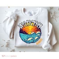 Summer In Waikiki Hawaii Sweatshirt thumb 2