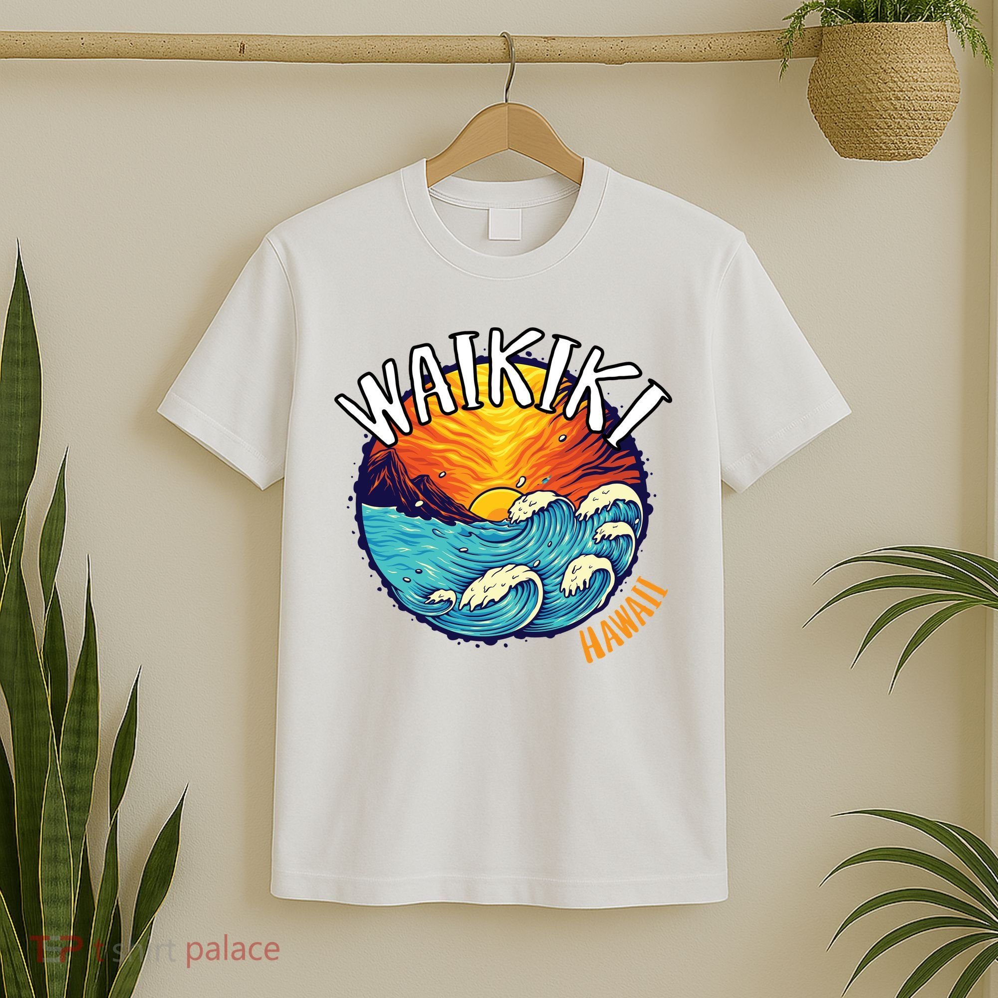 Summer In Waikiki Hawaii T-Shirt