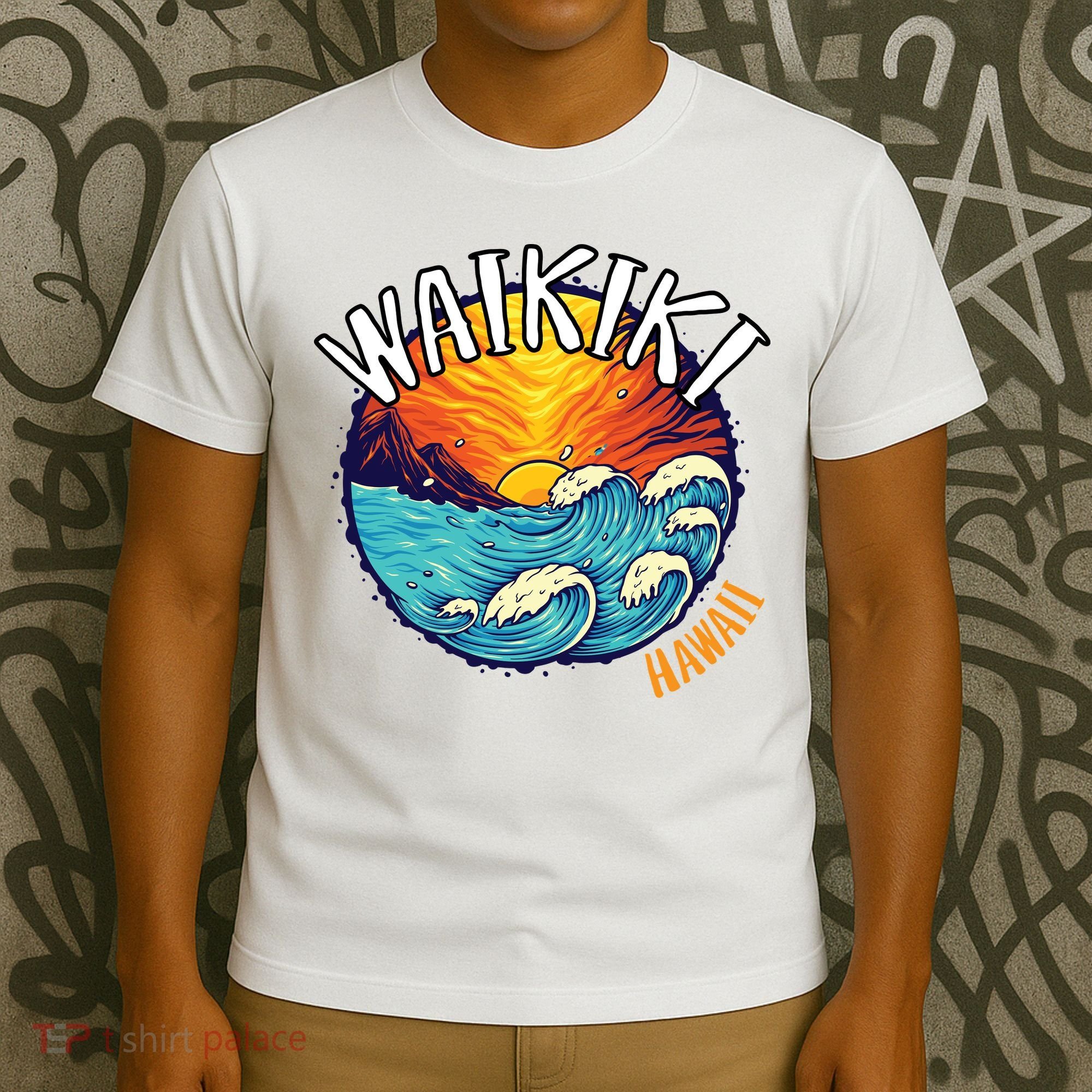 Summer In Waikiki Hawaii T-Shirt