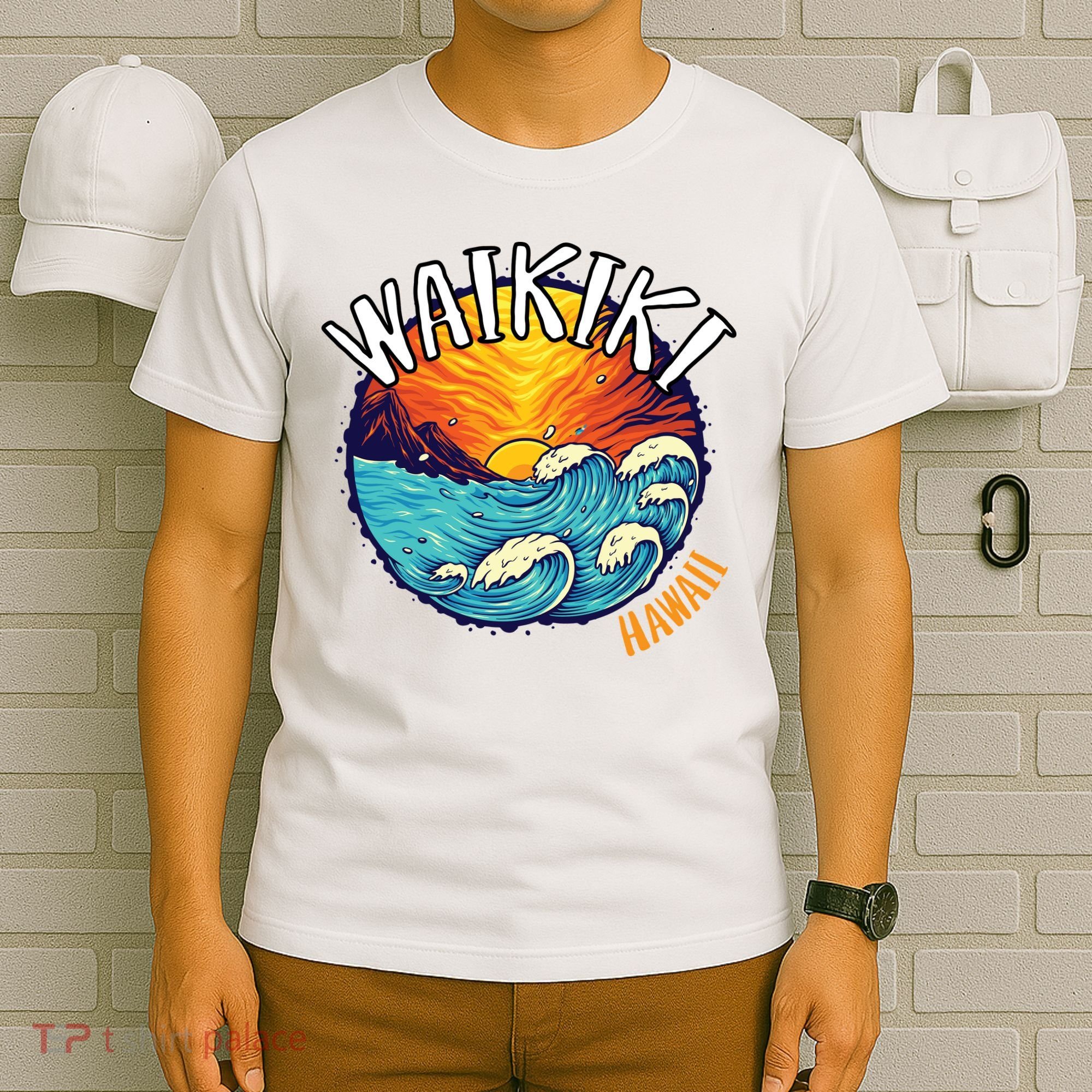 Summer In Waikiki Hawaii T-Shirt