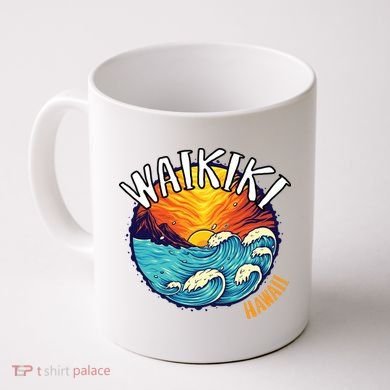 Summer In Waikiki Hawaii Coffee Mug