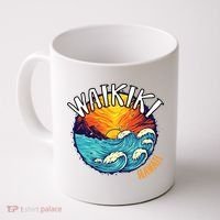 Summer In Waikiki Hawaii Coffee Mug thumb 0