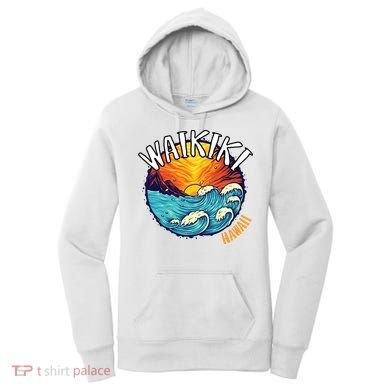 Summer In Waikiki Hawaii Women's Hoodie