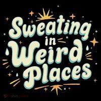 Sweating In Weird Place Funny Embarrassing Women's Hoodie thumb 2