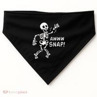 Skeleton Injury Wrist Surgery Recovery Aw Snap Broken Arm USA-Made Doggie Bandana thumb 0