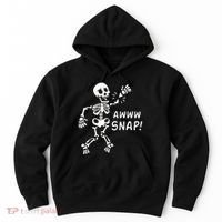 Skeleton Injury Wrist Surgery Recovery Aw Snap Broken Arm Hoodie thumb 0