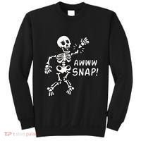 Skeleton Injury Wrist Surgery Recovery Aw Snap Broken Arm Sweatshirt thumb 0