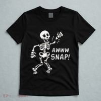 Skeleton Injury Wrist Surgery Recovery Aw Snap Broken Arm T-Shirt thumb 5