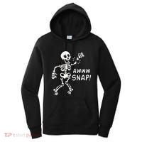 Skeleton Injury Wrist Surgery Recovery Aw Snap Broken Arm Women's Hoodie thumb 0